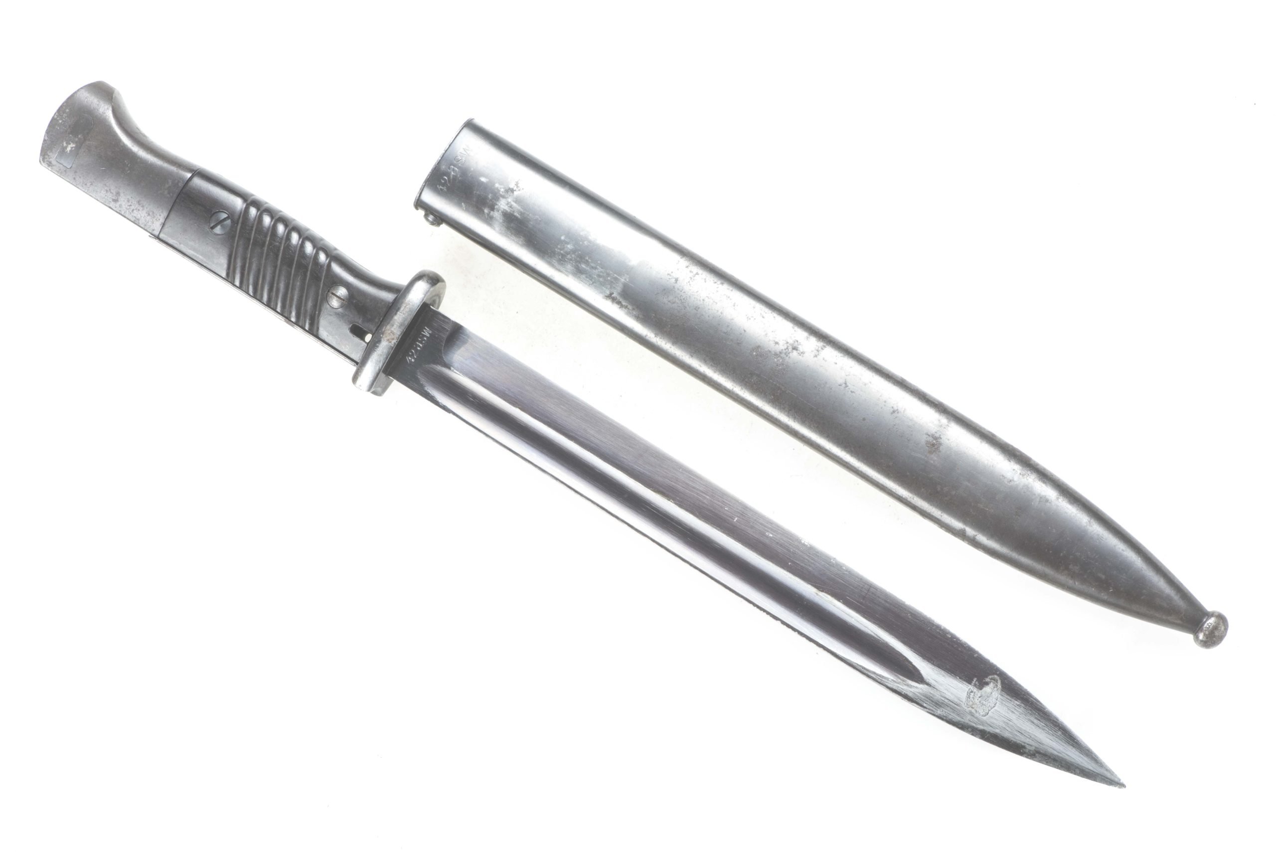 Matching K98 bayonet marked 42 asw #548 — image 2