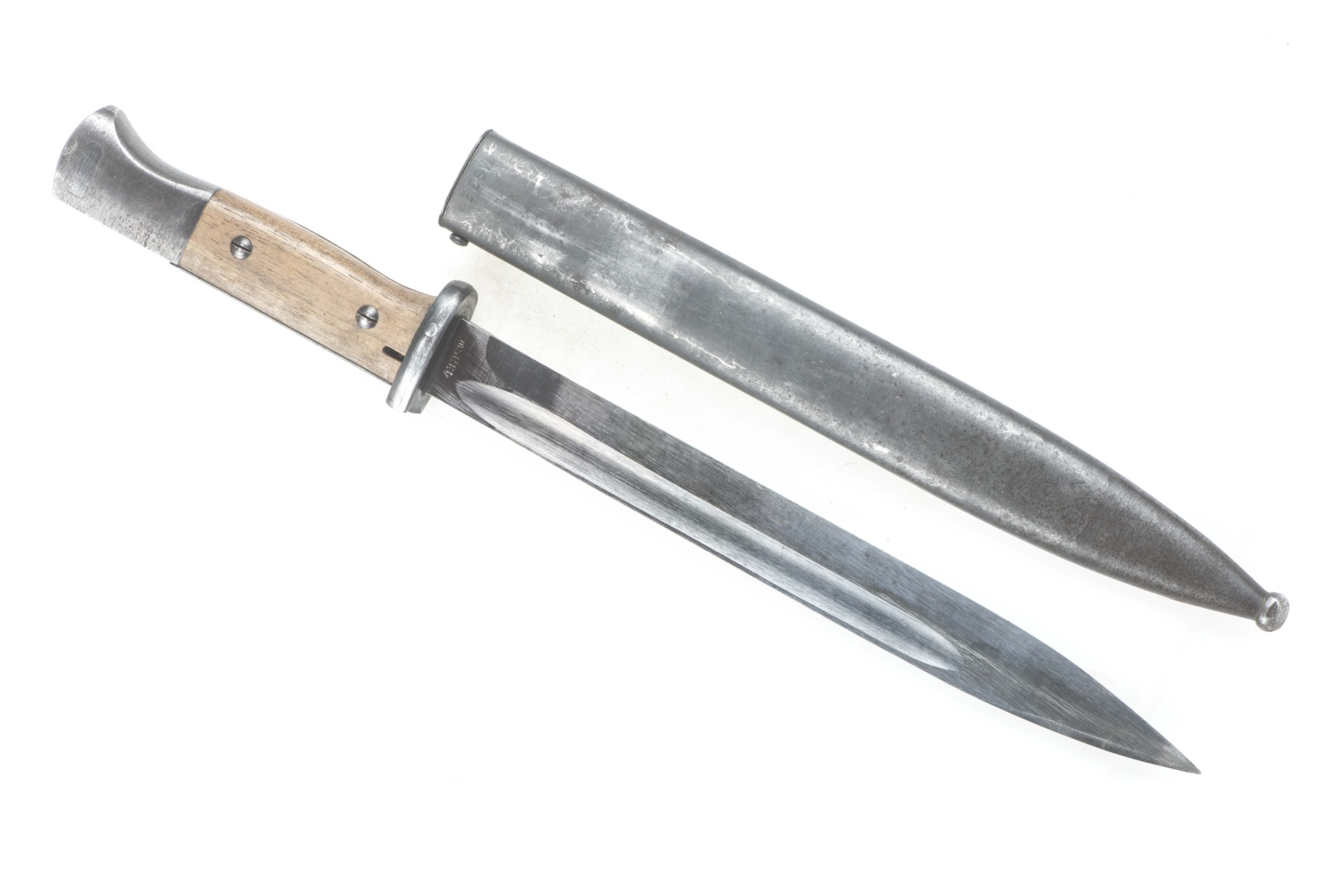 Matching K98 bayonet marked 43 asw # 5463 — image 2