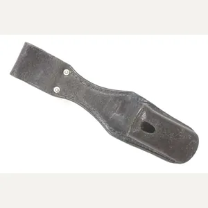 Luftwaffe issue chocolate brown K98 bayonet frog marked LBA 1937