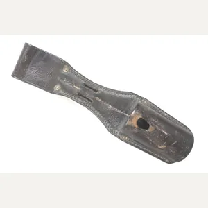 Luftwaffe issue chocolate brown K98 bayonet frog marked Otto koberstein, …