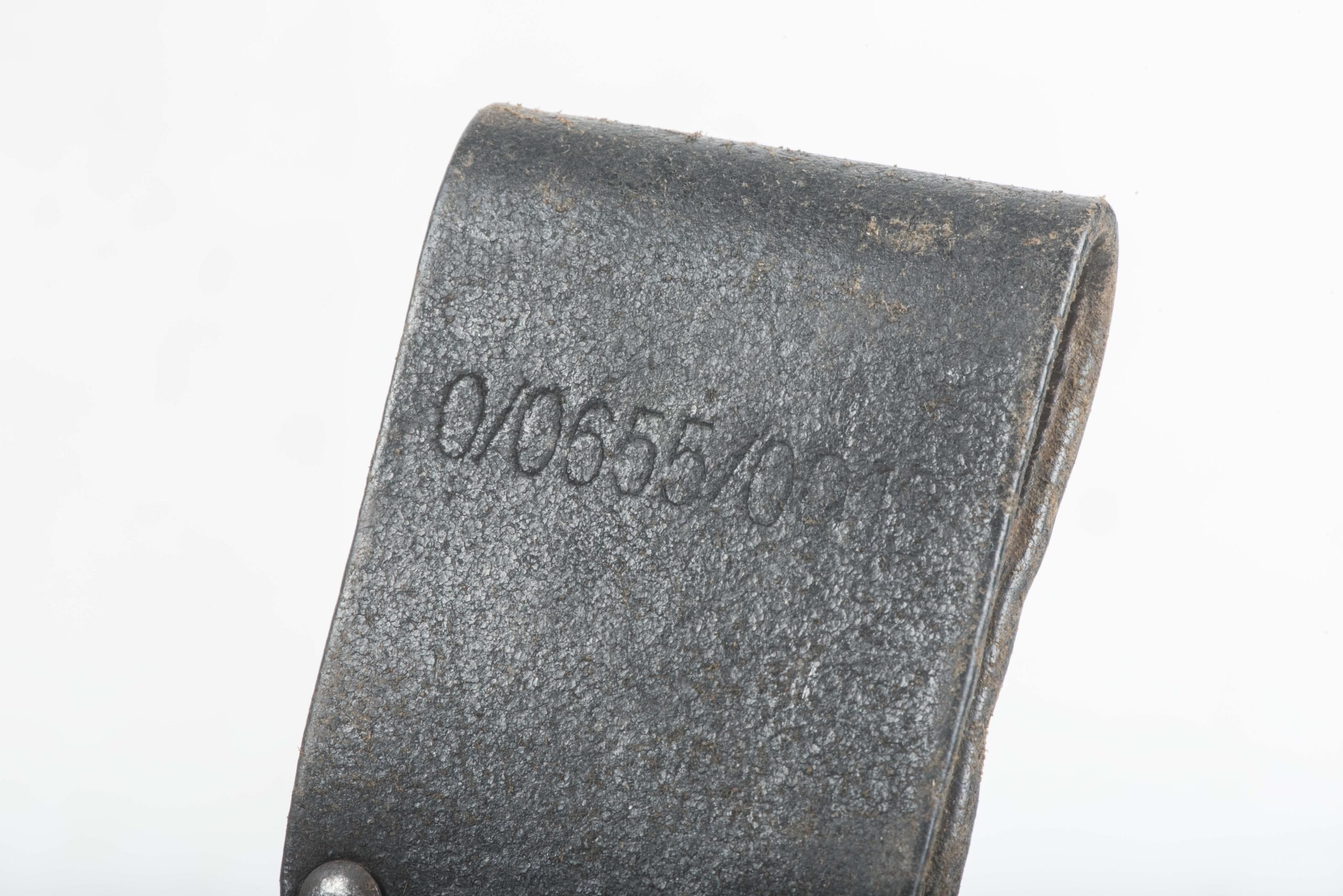 K98 bayonet frog marked 0/0655/0018 — image 3