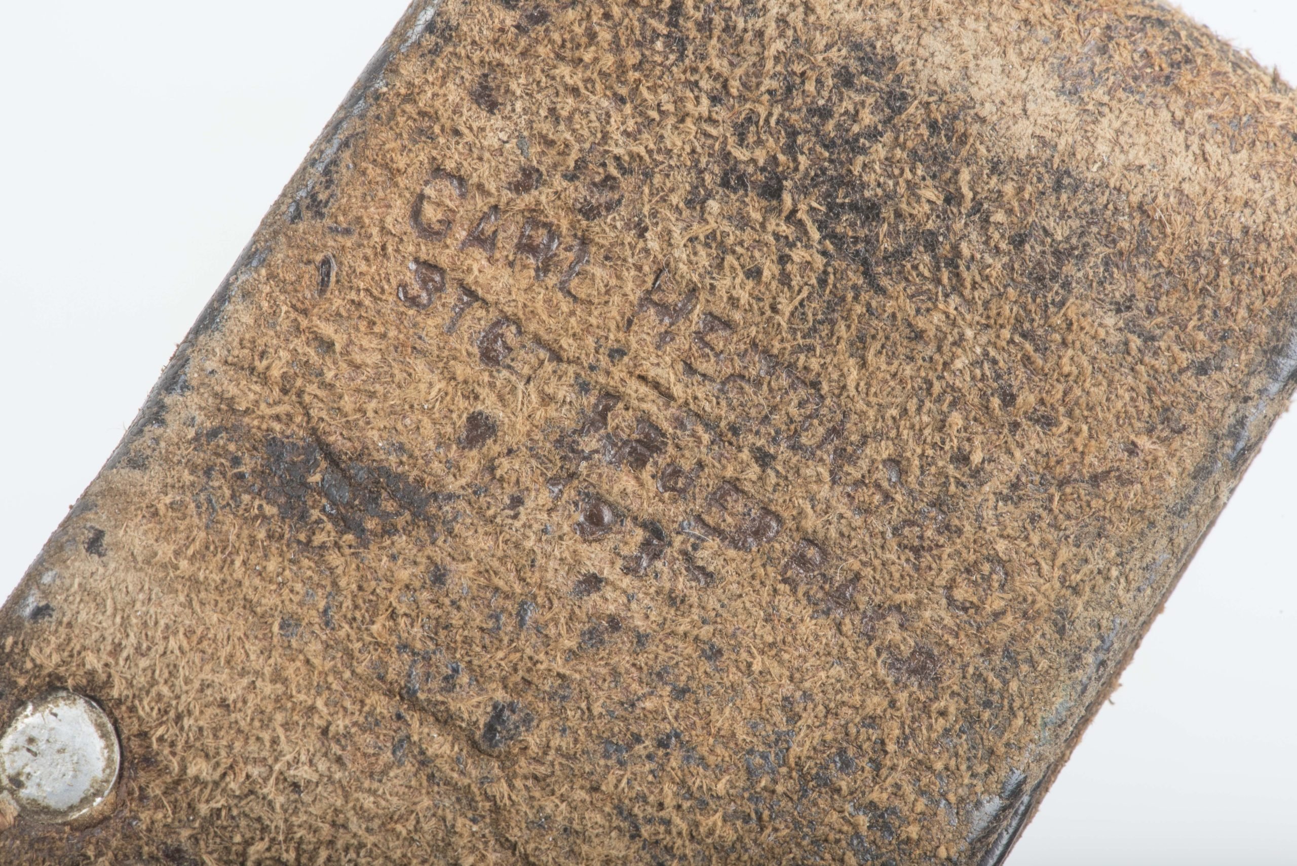 K98 bayonet frog marked Carl Hepting, 1937 — image 4