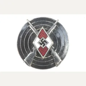 Hitlerjugend shooting badge marked RZM M1/77