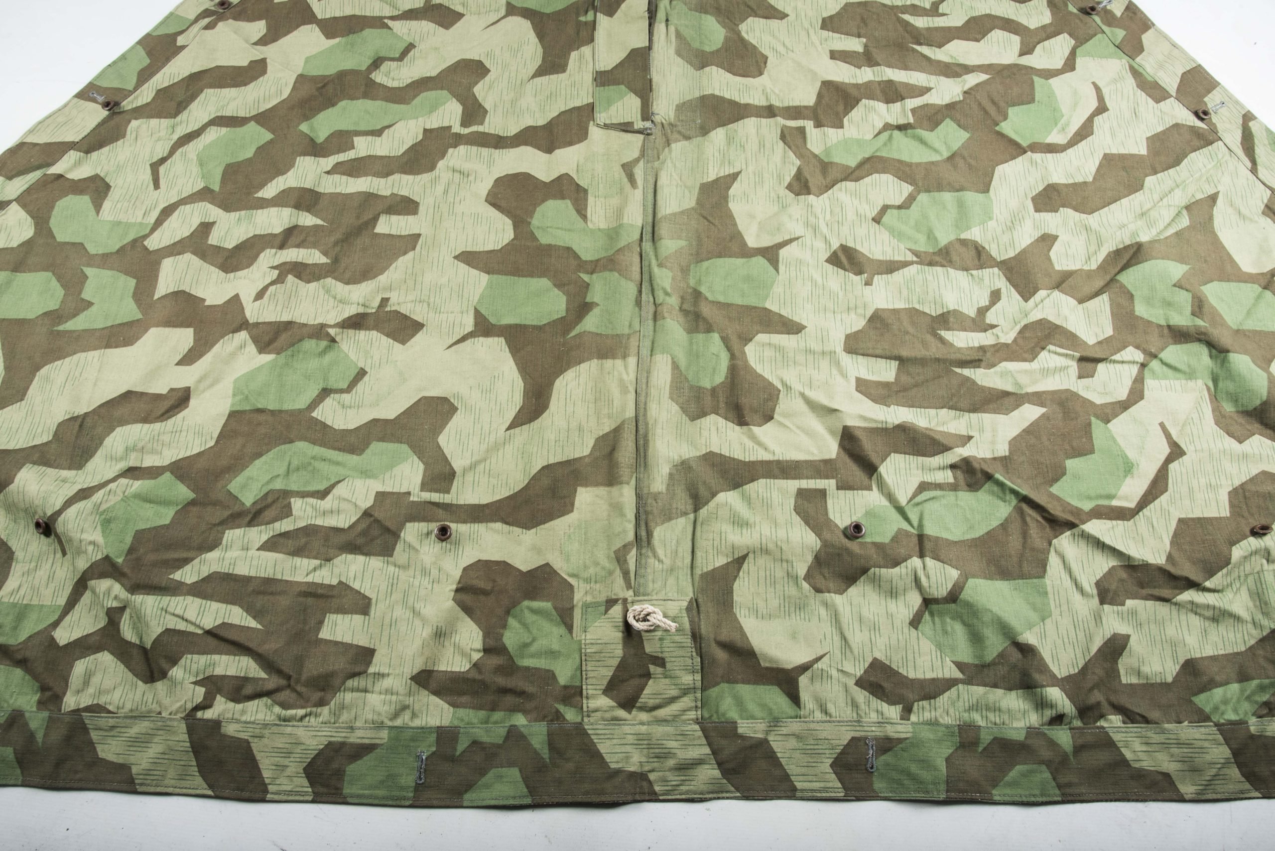 Late war M31 Zeltbahn marked RBNr. with Italian buttons — image 2