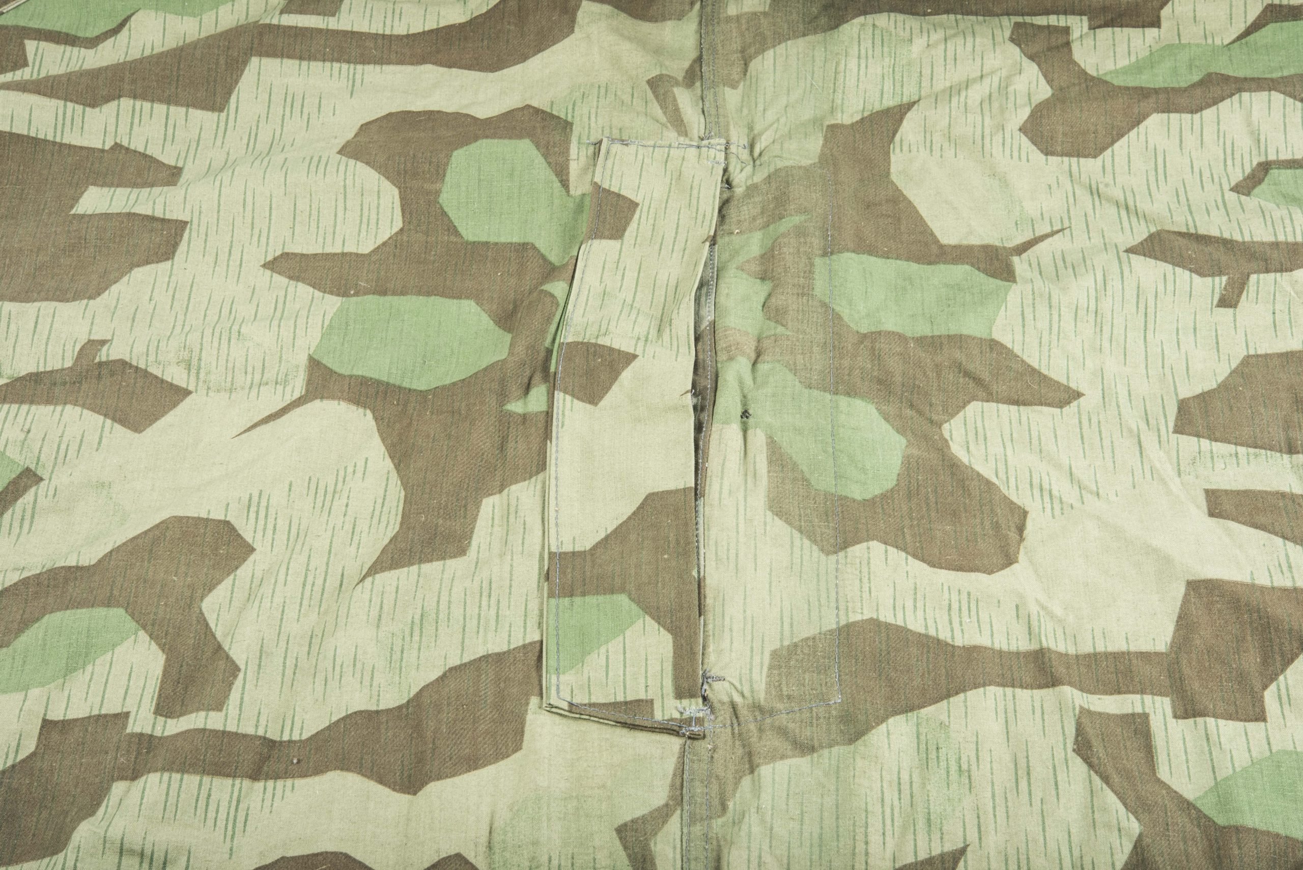 Late war M31 Zeltbahn marked RBNr. with Italian buttons — image 3