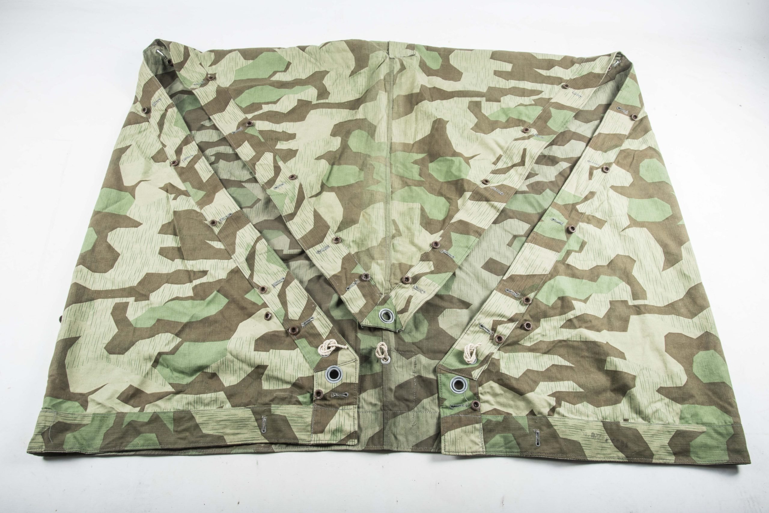 Late war M31 Zeltbahn marked RBNr. with Italian buttons — image 6