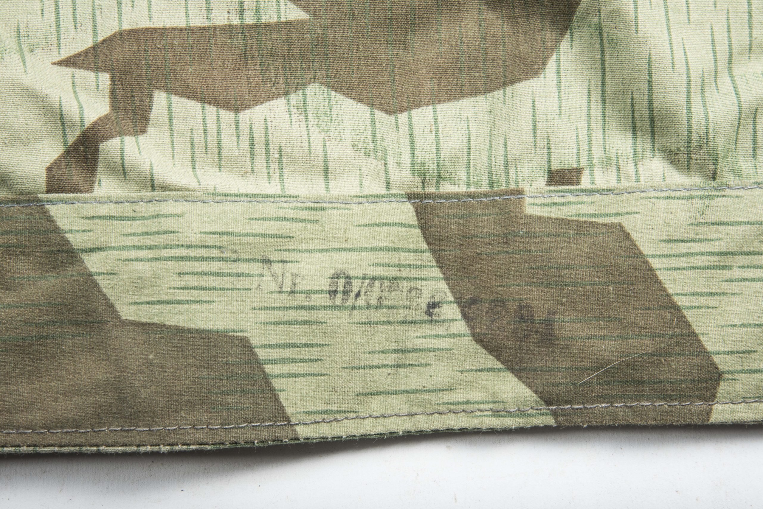 Late war M31 Zeltbahn marked RBNr. with Italian buttons — image 7