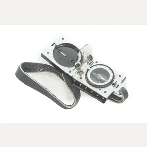 Marschkompass with leather strap