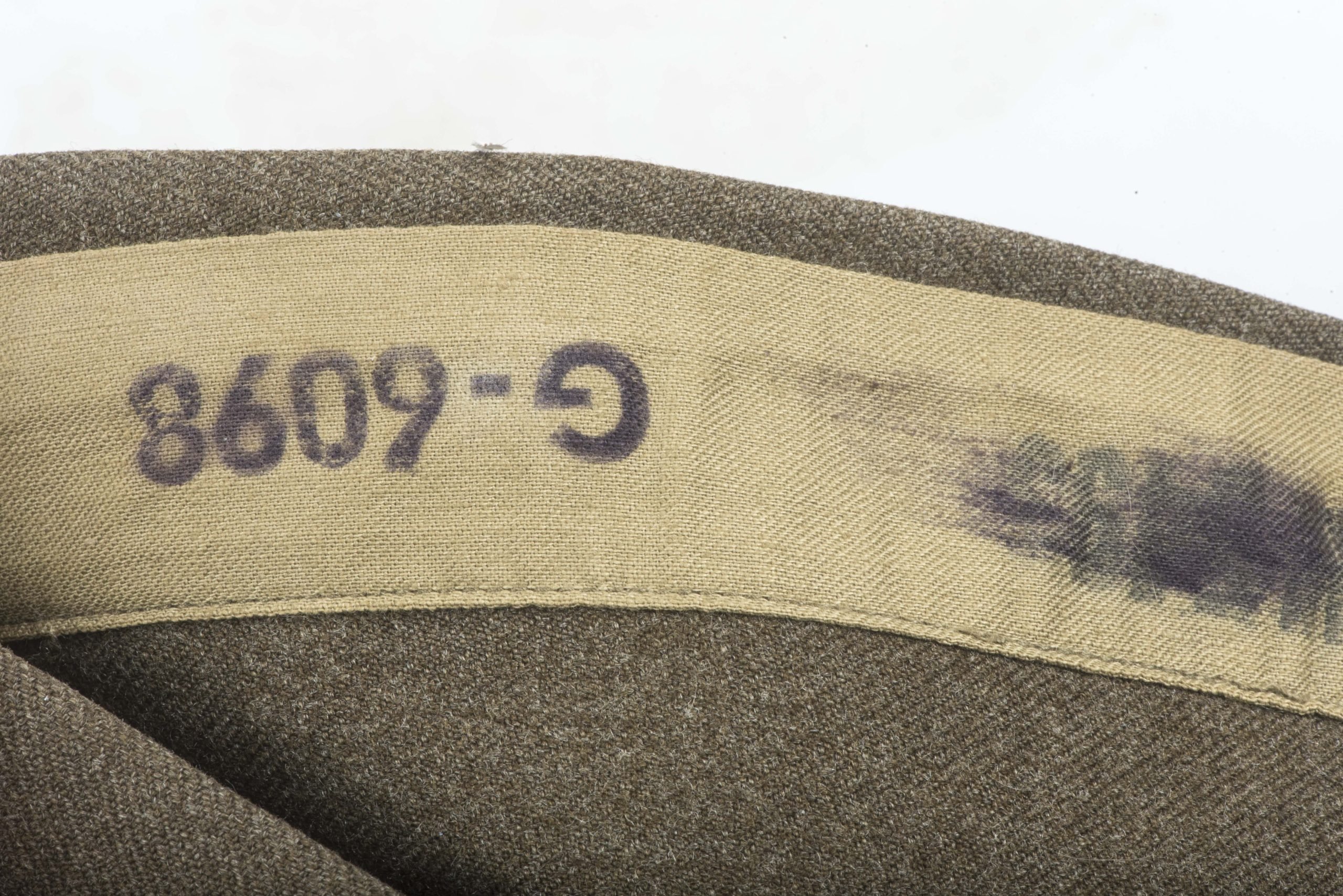 US Airborne overseas cap ID'ed G-6098 — image 7