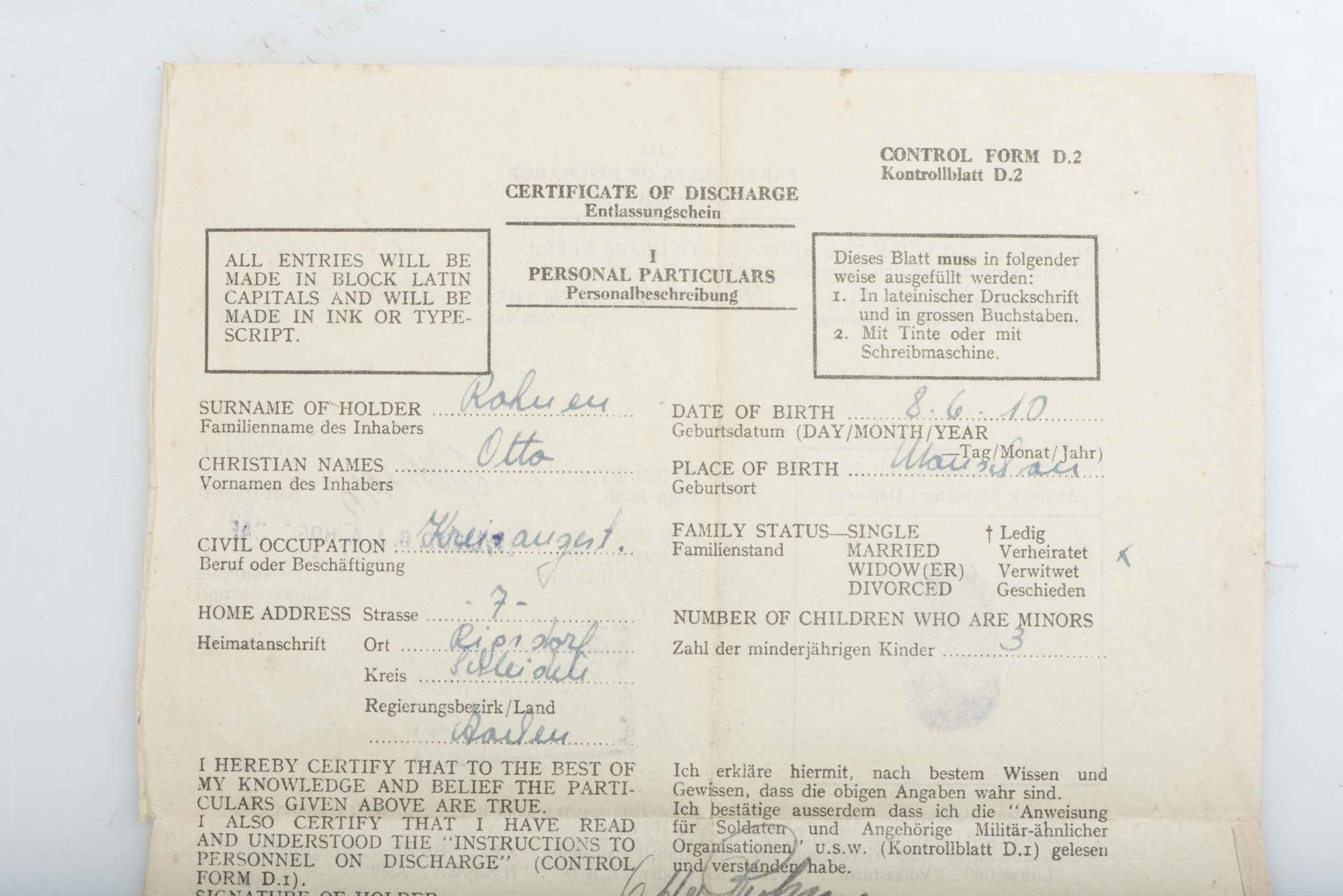 Grouping Schützen Otto Rohnen Inf Rgt 473 — image 6