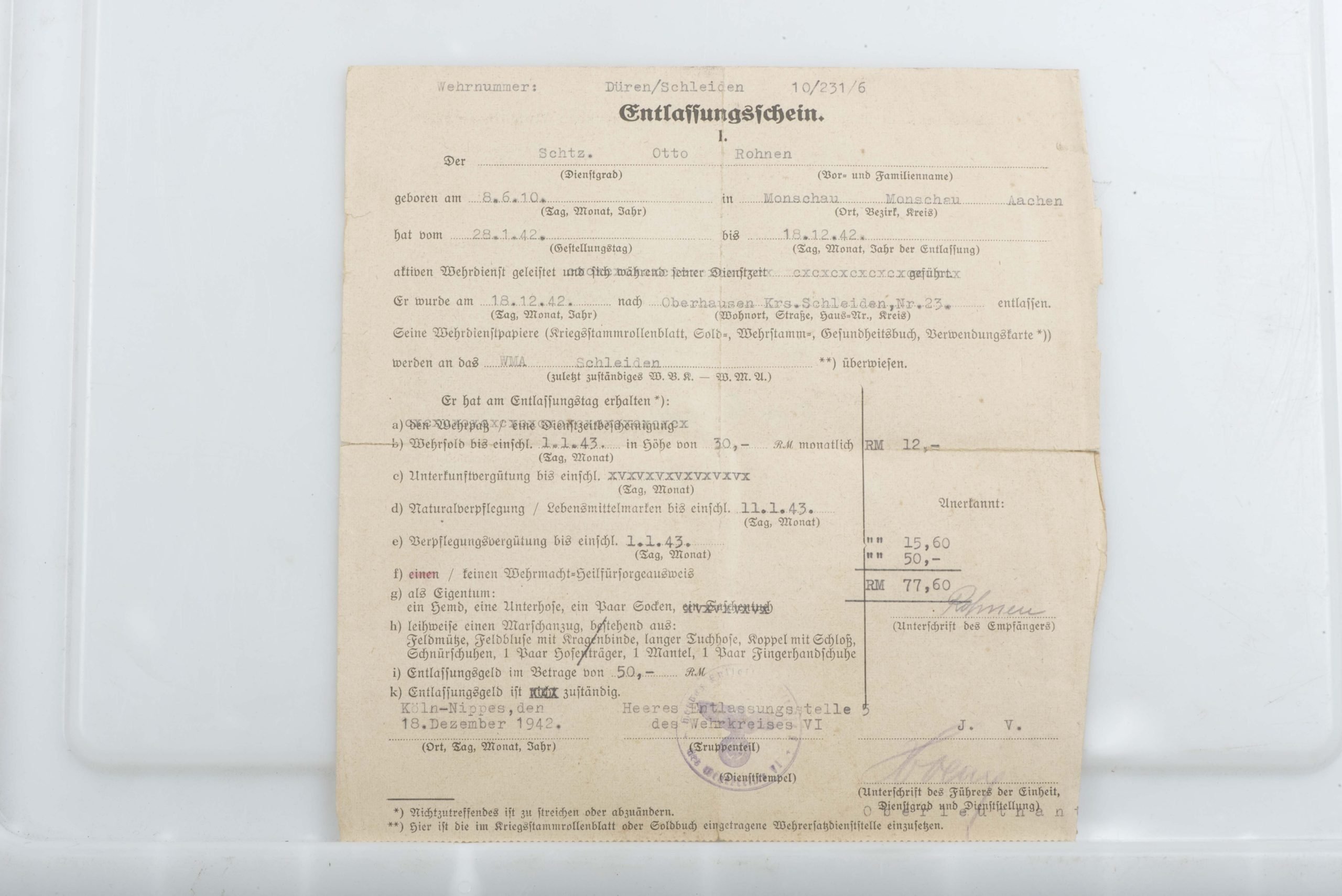 Grouping Schützen Otto Rohnen Inf Rgt 473 — image 15