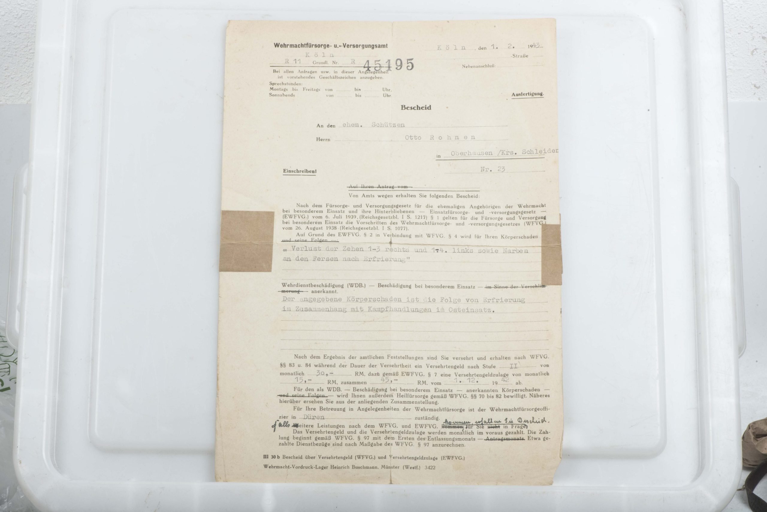 Grouping Schützen Otto Rohnen Inf Rgt 473 — image 4