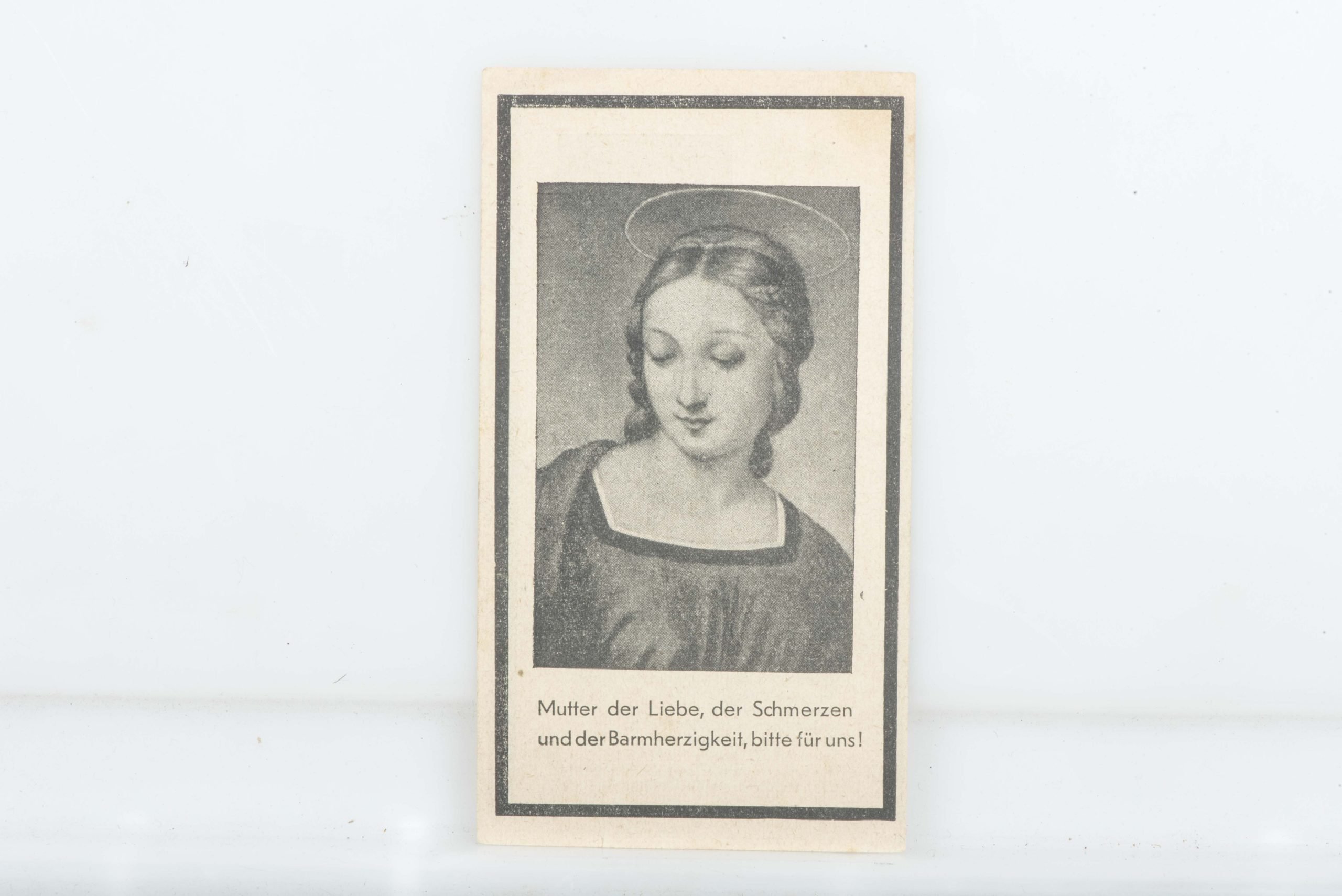 Deathcard Jakob Oberhauser KIA 07.01.45 Steinbach — image 3