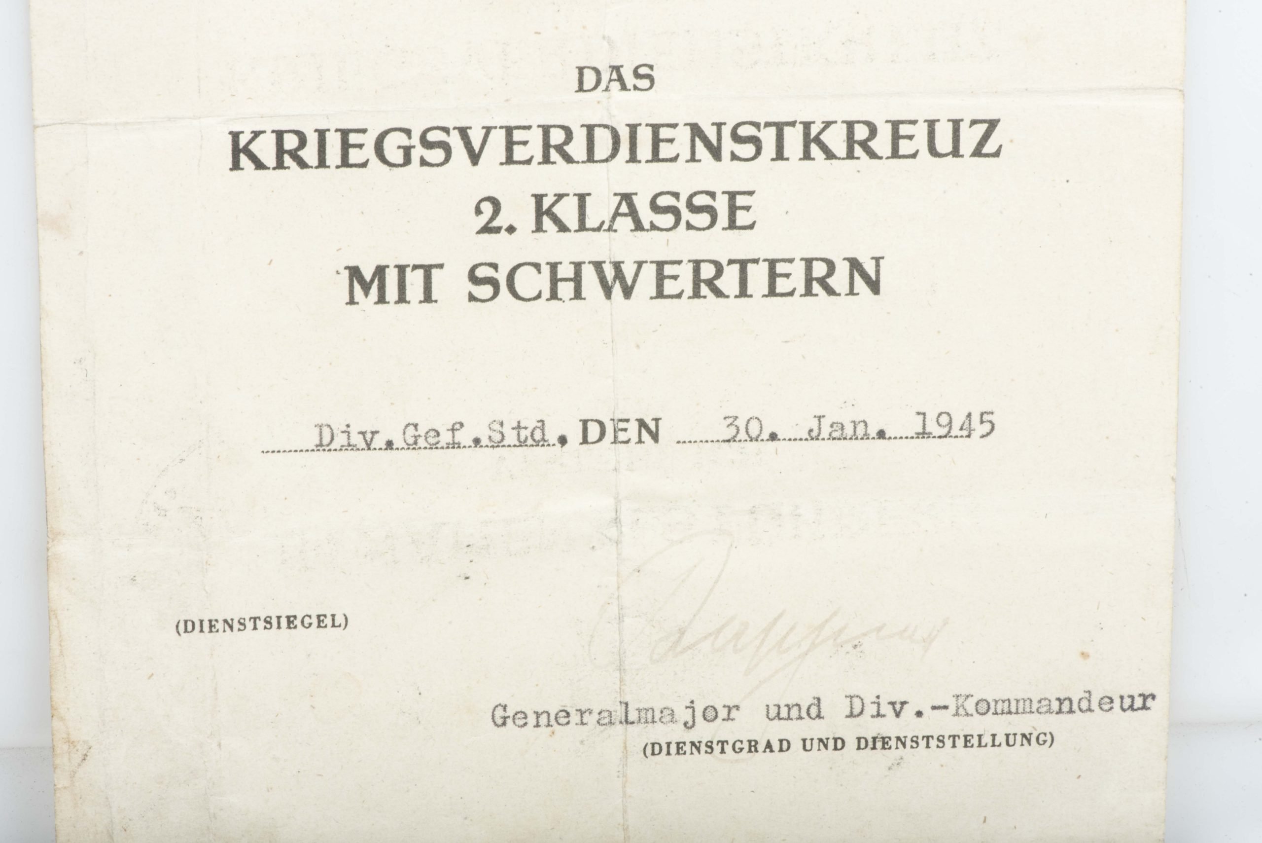 KVK II document Herbert Baars 8.A.R. 326 – Ardennes — image 3
