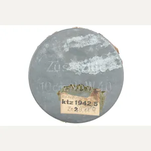 Metal container for the Zusatzldg. 10 cm Nebelwerfer 40 marked …