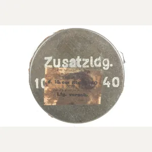 Metal container for the Zusatzldg. 10 cm Nebelwerfer 40 marked …