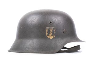 CKL66 M42 single decal Waffen-SS helmet named Untersturmführer Siemers
