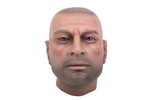 Handpainted mannequin head size 55