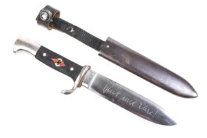 Early Hitlerjugend dagger marked J. A. Henckels Solingen Zwillingswerk Ges. …
