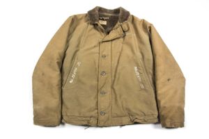 US Navy Deck Jacket named, size 40