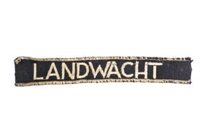Dutch Waffen-SS Cufftitle 'Landwacht'