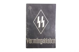 Dutch Germaansche SS-Vormingsbladen 1941 #1 second print