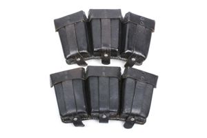 Matching K98 ammunition pouches marked 0/1032/0001