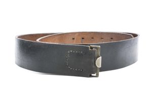 Leather equipment belt marked 0/0564/0005