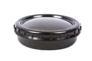 First pattern dark brown butterdish