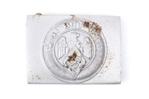 Rare Belgian made Hitlerjugend belt buckle