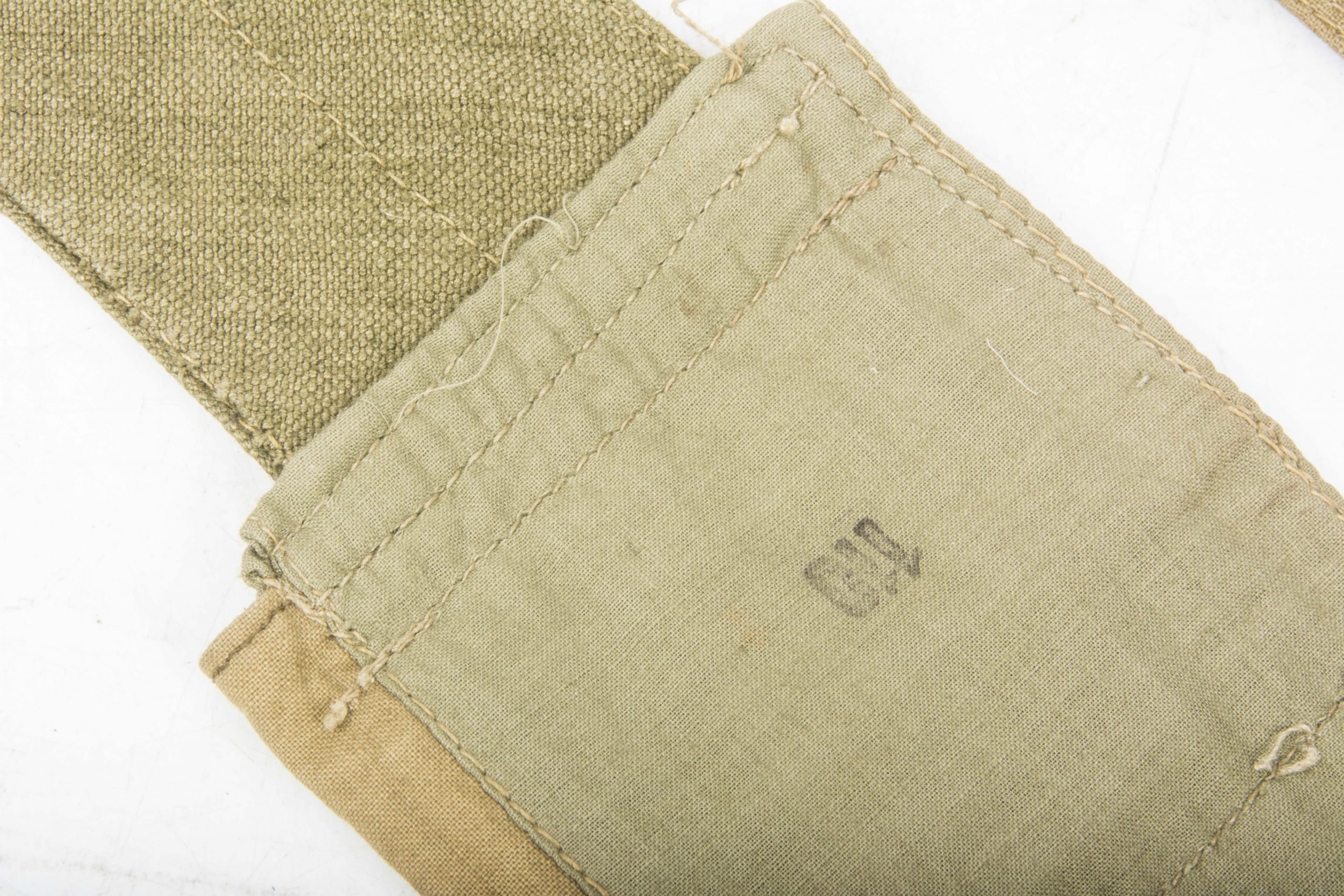 Late war tan Luftwaffe paratrooper k98 bandoleer — image 4