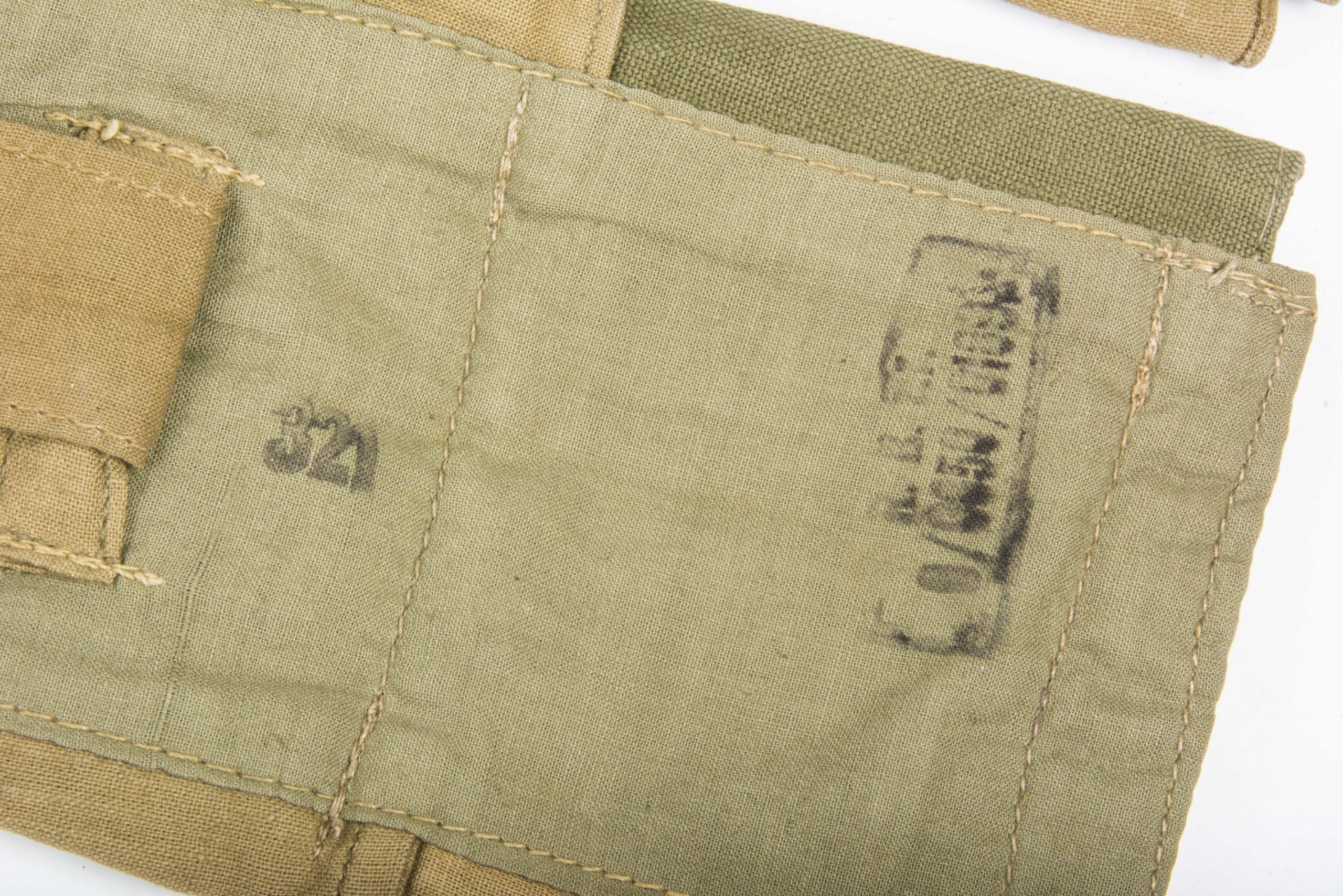 Late war tan Luftwaffe paratrooper k98 bandoleer — image 6