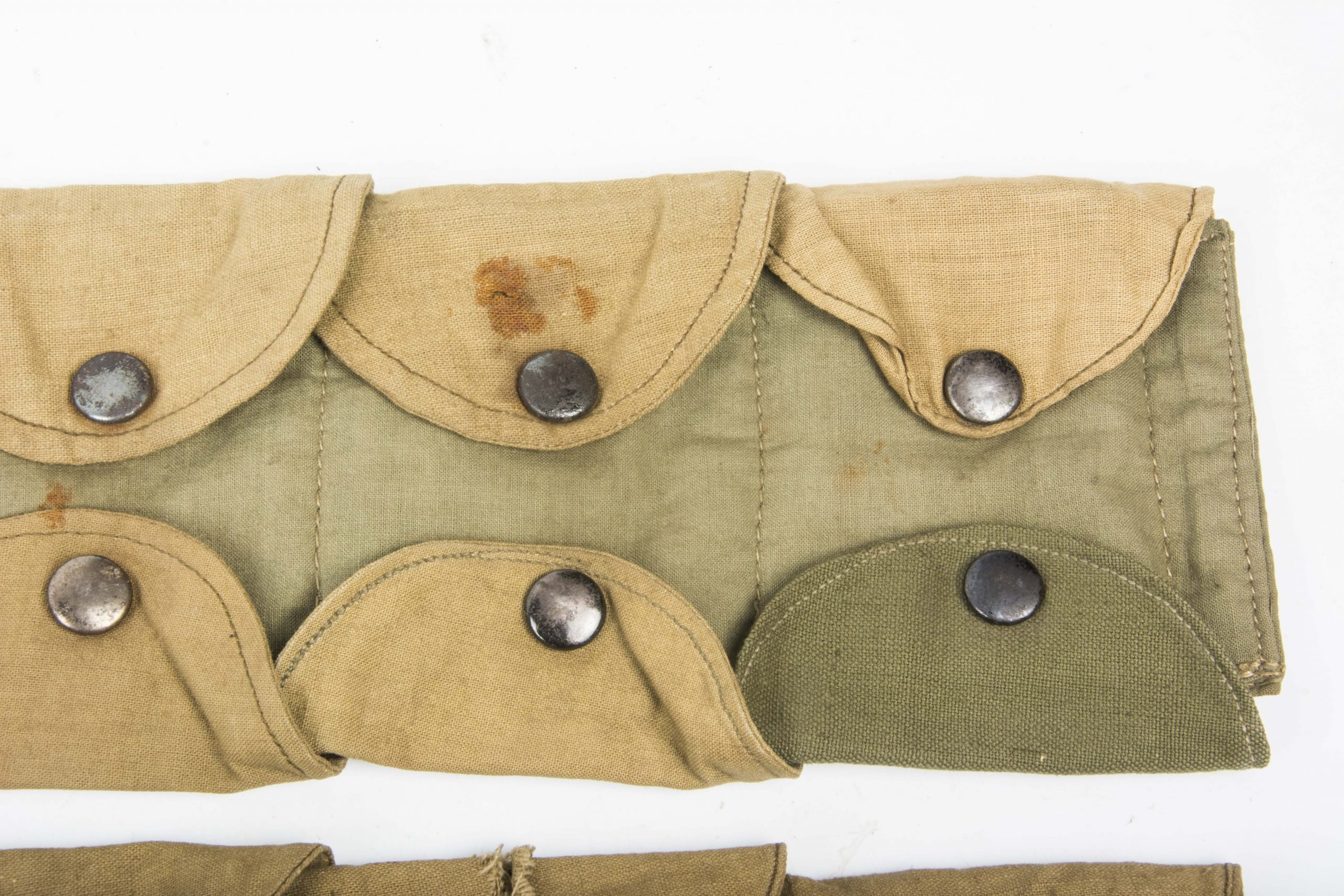 Late war tan Luftwaffe paratrooper k98 bandoleer — image 8