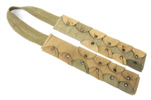 Late war tan Luftwaffe paratrooper k98 bandoleer