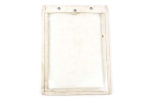 Clear mapcase insert dated 1941