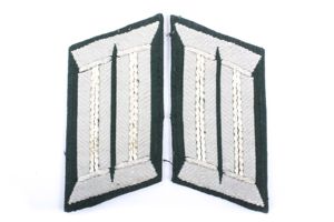 Heer infanterie collar tabs marked DRGM