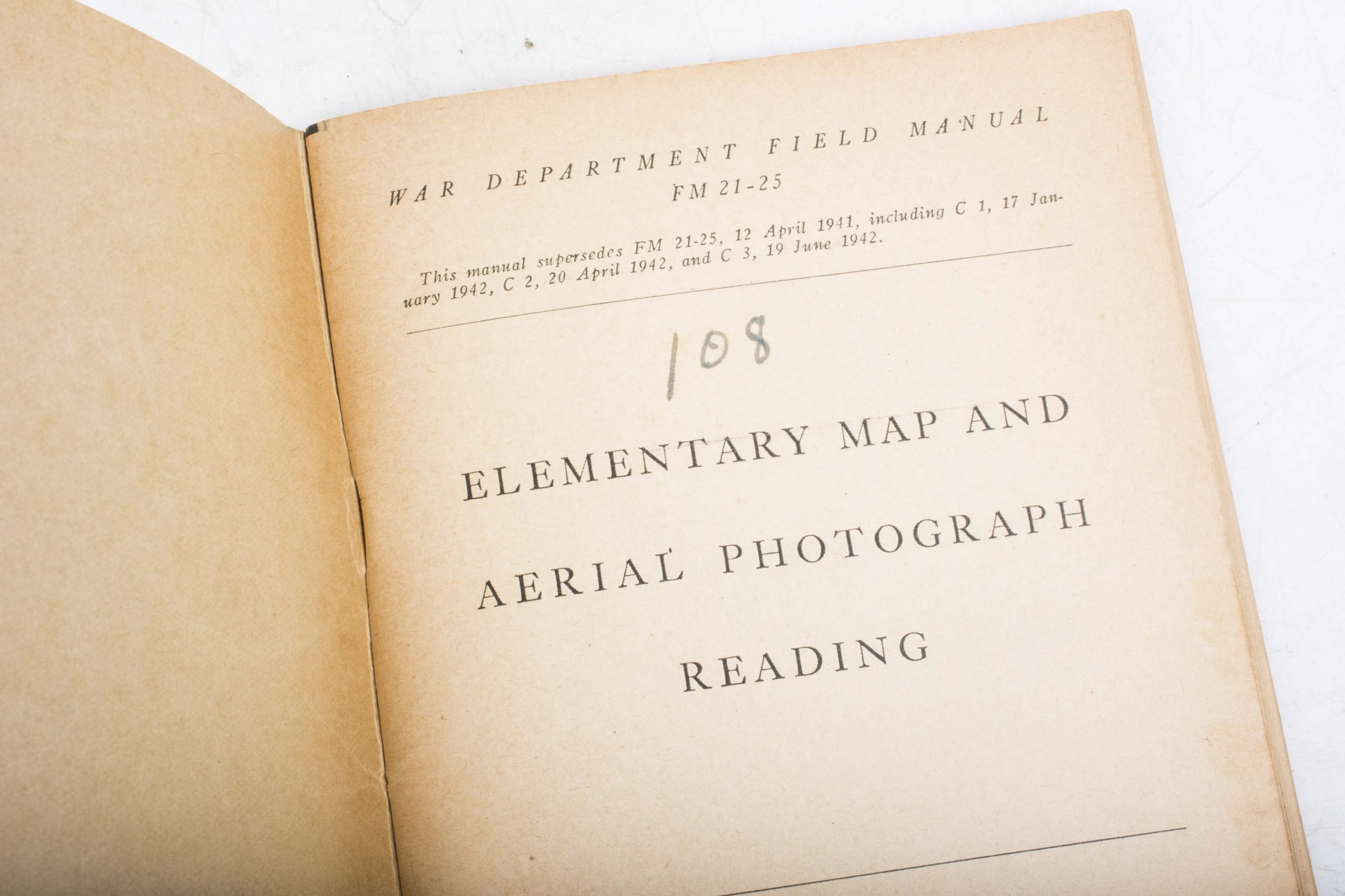 US Manual, Elementary map and aerial photograph reading — image 2