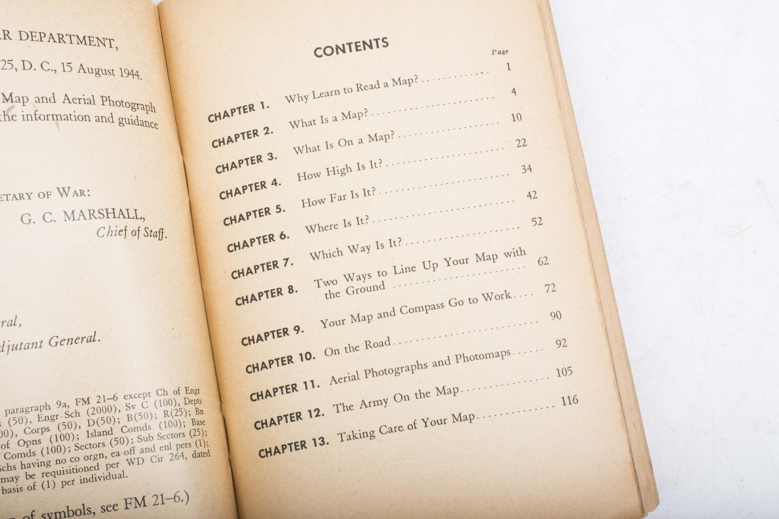 US Manual, Elementary map and aerial photograph reading — image 8