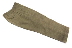 Canadian Battledress trousers size 4, 1943