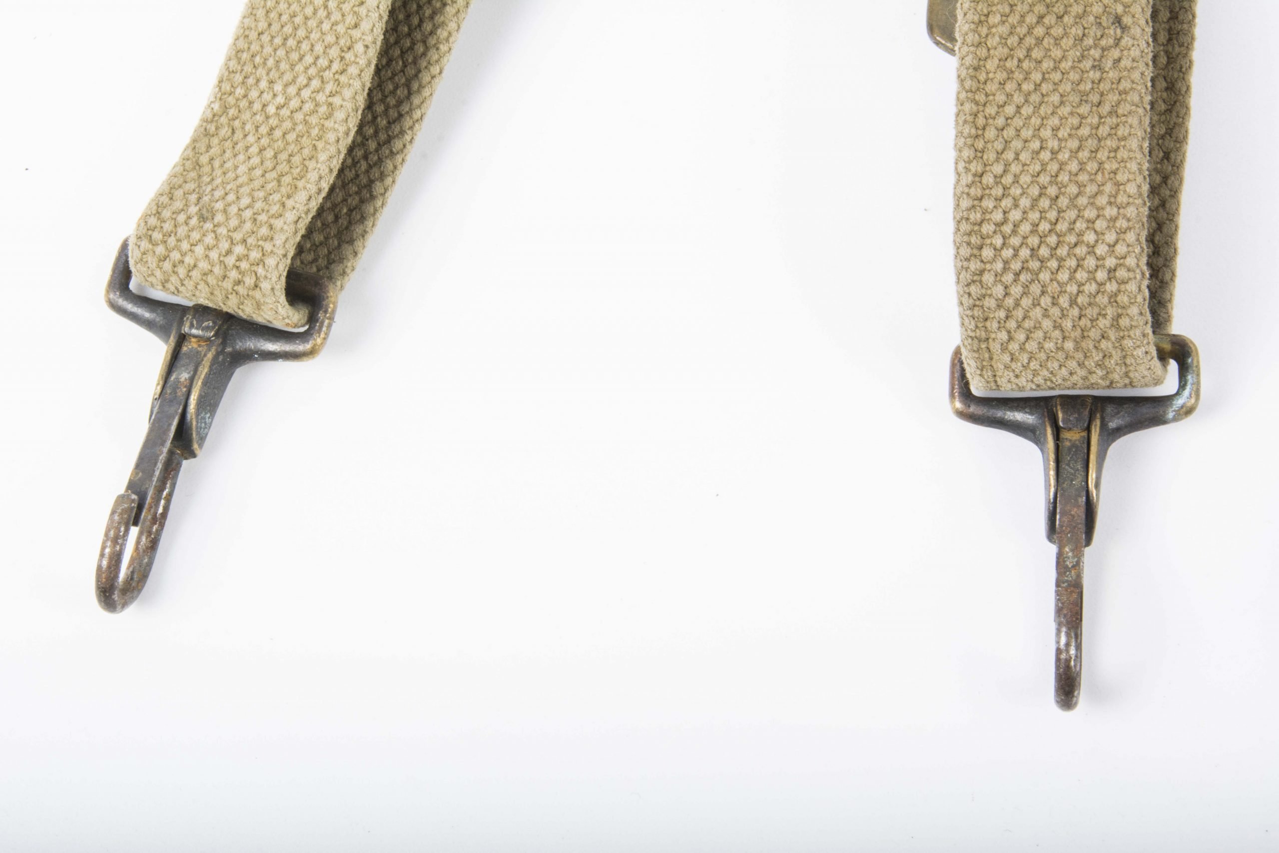 US M1936 suspenders with cast brass buckles — image 3