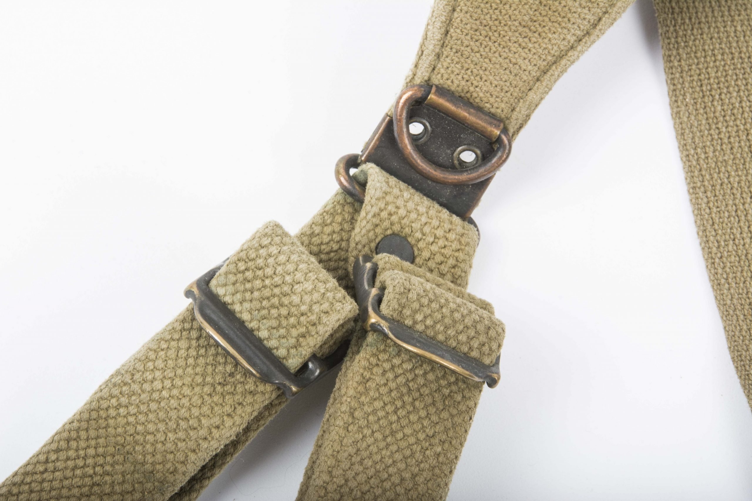 US M1936 suspenders with cast brass buckles — image 4