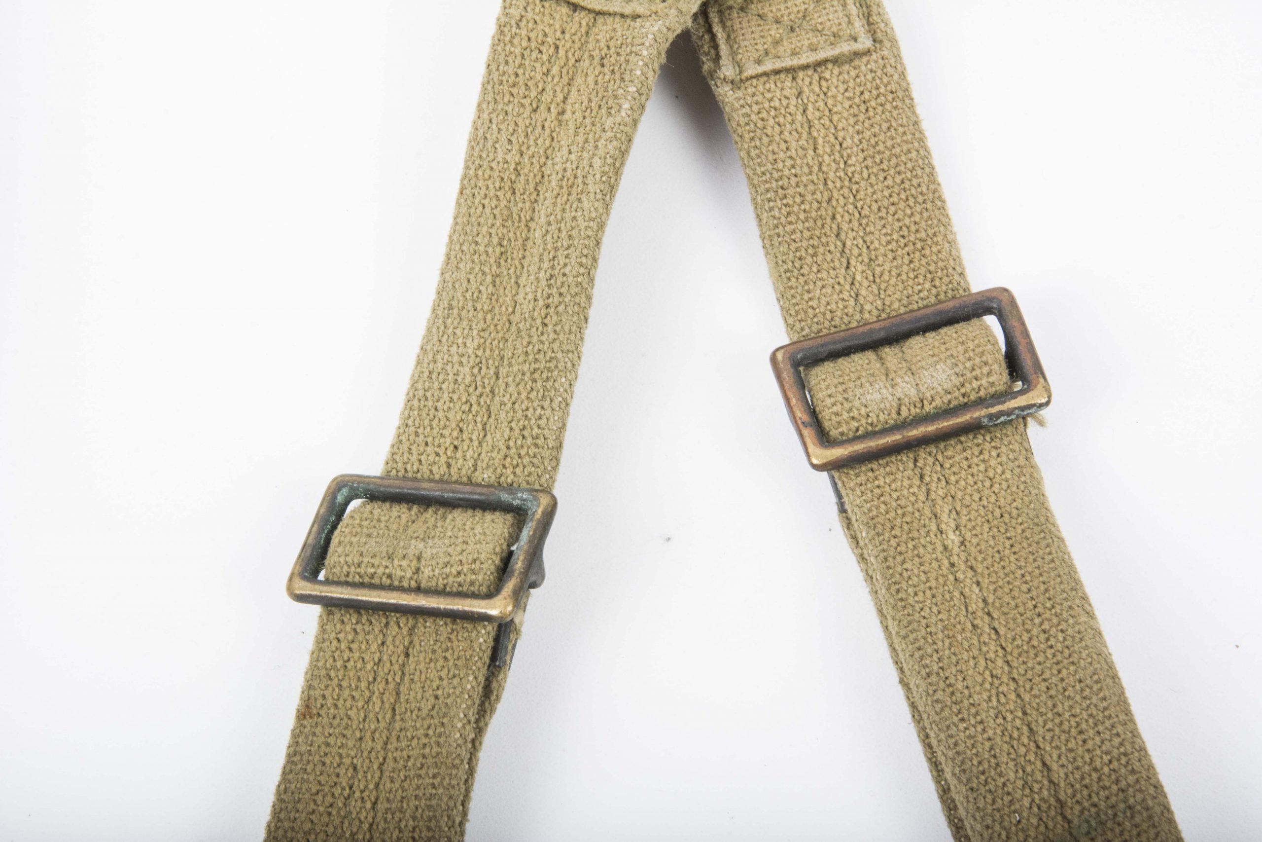 US M1936 suspenders with cast brass buckles — image 9