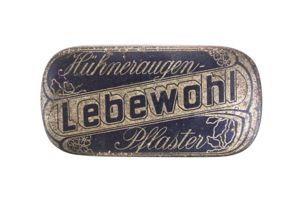 Period band-aid tin by Lebewohl