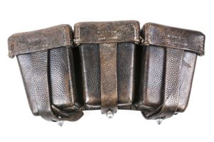 K98 ammunition pouch marked Stecher 1936 marked St. A.R. 24