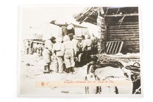 Period French propaganda press photo size 18 x 24 cm