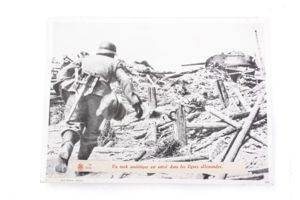 Period French propaganda press photo size 18 x 24 cm