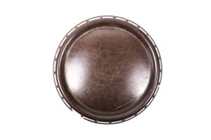Second pattern brown bakelite butterdish