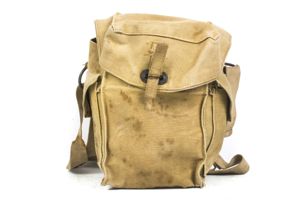 Rare Canadian gasmask bag with MKII gasmask