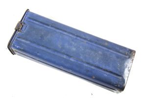 Field kitchen blue enamel coffee container