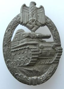 PANZER ASSAULT BADGE maker marked